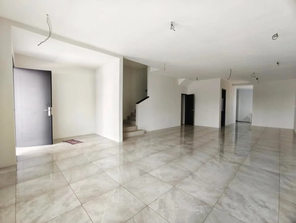 Taman Shatin double storey house interior living area and staircase